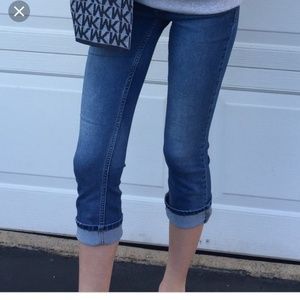 Free people capri jeans